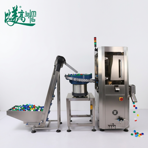 เครื่องตรวจสอบฝาขวดเครื่องดื่มอัดลมความเร็วสูง: ระบบป้อนแบบโรตารี่ ตรวจสอบขนาด/รอยขีดข่วน/รอยถลอก  ระบบคัดแยกอัตโนมัติ - Product Image 1