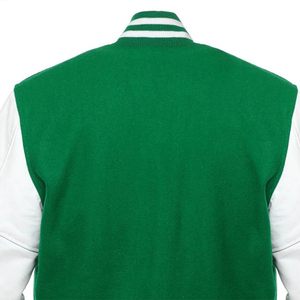 Chaqueta Varsity de Cuero al por Mayor, Nueva Chaqueta Lettermen de Fabricación de Alta Calidad con Mangas Genuinas de Chaqueta Varsity - Product Image 5