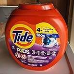 Détergent à lessive liquide Tide PODS, parfum original, compatible HE, 112 pièces - Product Image 2