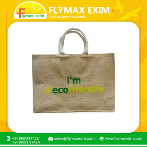 กระเป๋าโท้ทผ้าทอหยาบปอกระเจาคุณภาพพรีเมี่ยมดีไซน์แบบกำหนดเอง2025 - Product Image 4