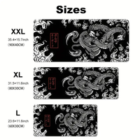 2024 vente chaude tapis de souris de bureau de jeu étendu Dragon tapis de clavier avec tissu imperméable XXL couture tapis de bord pour les joueurs