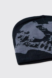 Gorros de punto Jacquard completos personalizados para hombres y mujeres Diseño elegante para ropa de invierno al aire libre con algodón - Product Image 5