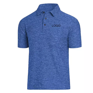 Chemises pour hommes, logo personnalisé, toile unie, respirante, manches courtes, haute qualité, couleur personnalisée - Product Image 1