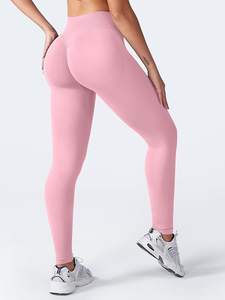 เลกกิ้งเล่นโยคะของผู้หญิงกางเกงเล่นฟิตเนสแนบเนื้อระบายอากาศได้ดีแห้งเร็ว - Product Image 2