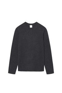 เสื้อสเวตเตอร์ถักลำลองสำหรับผู้ชายผ้าคอตตอนเนื้อนุ่ม100% พิมพ์ลายโลโก้และดิจิตอลสำหรับฤดูใบไม้ร่วงฤดูหนาว - Product Image 4