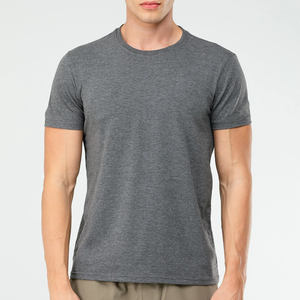 Hombres Verano 100% Algodón Regular Fit Camisetas Personalizado 3D para Puff Imprimir Gimnasio Camiseta para Hombres Deportes Cuello Camisetas - Product Image 2