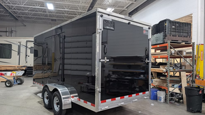 Remolque de Carga de Aluminio con Eje Tándem 7x16, Puerta de Rampa con Forma de V, 7000 GVWR, Remolque Utilitario para Transporte de Autos, Precio al por Mayor - Product Image 5