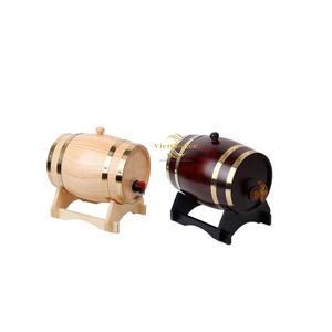 Fût à vin en chêne de qualité export, artisanal, pour cave à vin et distillerie - Product Image 2