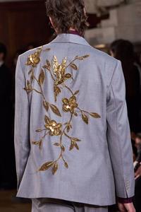 Abrigo de Invierno para Hombre, Hecho a Mano, de Lujo, con Bordado de Cuentas, 100% Polipropileno, Impermeable, Ajustado, Grueso, para Boda - Product Image 4