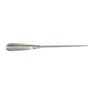 Curette à os Bushe 10 pouces 3mm Instrument orthopédique chirurgical à angle inverse en acier inoxydable - Product Image 3