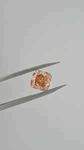 เพชรแฟนซีสีชมพูทรงคุชชั่น 1.5 กะรัต VS1 ได้รับการรับรองจาก IGI เพชร CVD สีแฟนซีเพาะเลี้ยงในห้องปฏิบัติการ สำหรับทำเครื่องประดับหรูหรา - Product Image 4