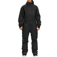 Combinaison de ski unisexe de haute qualité |   Combinaison de snowboard imperméable, coupe-vent, respirante, imprimée, avec fermeture éclair |   Vêtements d'hiver pour l'extérieur en grande taille