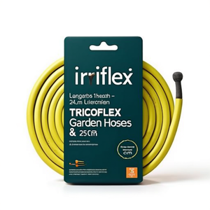 Mangueras y Enrolladores de Jardín Irriflex TRICOFLEX, Longitud de 25 m, Diámetro Interior de 19 mm, Diámetro Exterior de 24,9 mm, Paquete de 25 - Product Image 2