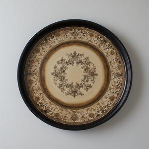 Bandeja de Hierro Metálica de Primera Calidad con Brillo Opulento, Detalles Dorados Metálicos, Superficie Brillante, Diseño Art Deco Minimalista, Decoración Ligera para el Hogar - Product Image 3