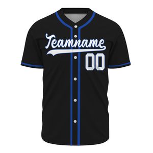Camiseta de béisbol de secado rápido transpirable malla impresa personalizada camiseta de softbol de talla grande al por mayor impresión por sublimación de secado rápido - Product Image 5