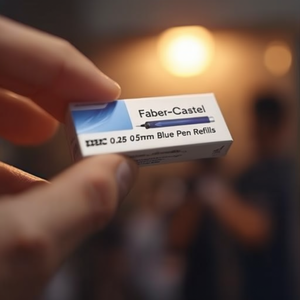 หัวปากกาแบบเติมหมึกสีน้ำเงิน Faber-Castell BASIC 0.5 มม. รุ่นใหม่ - Product Image 3