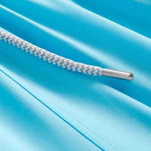 Shorts de bain légers pour hommes, séchage rapide, vêtements de plage, taille élastique, cordon de serrage, poches latérales, maillots de bain d'été - Product Image 5