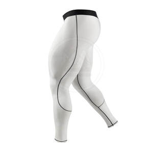 Pantalones de compresión ligeros de alta calidad Spandex para hombre/algodón de secado rápido transpirable nuevo estilo patrón recto diseño personalizado - Product Image 5