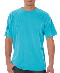 High Quality <b>Men's</b> Casual <b>Short</b> T-Shirt Custom Blue Silk Print 100% Cotton O-Neck Plus Size Wholesale American Size Knitted - Product Image 6