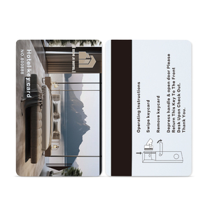 Tarjeta llave de hotel inteligente de control de acceso RFID de PVC impresa personalizada 125kHz T5577 para cerraduras de puertas - Product Image 6