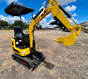 Livraison gratuite MachPro MP15 EPA CE moteur 1.2 tonnes 13.5HP mini pelle Eaton noyau de cylindre hydraulique moteur pompe boîte de vitesses PLC - Product Image 1