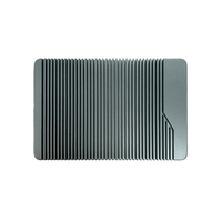 Ordinateur de contrôle industriel sans ventilateur Intel N97 Mini PC, plusieurs ports COM, double LAN, triple DDR4 SSD pour l'automatisation des machines