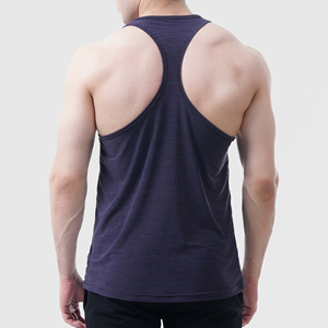 เสื้อกล้ามระบายอากาศได้ดีสำหรับผู้ชายเสื้อโลโก้โคลอส์เทรนด์ใส่สบายเสื้อลำลอง - Product Image 6