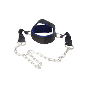 Arnés de cabeza para hombre de Venta caliente para entrenamiento de fuerza y gimnasia Color ajustable Neopreno y algodón Logotipo personalizable - Product Image 1