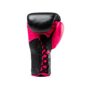 ถุงมือชกมวยหนังวัวสีทองอุปกรณ์ฝึกฝนระดับมืออาชีพโลโก้ออกแบบได้ตามต้องการ - Product Image 4