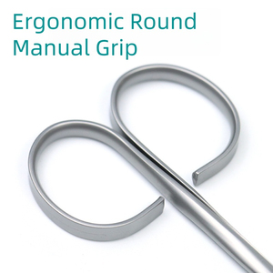 Tijeras de acero inoxidable de doble párpado Instrumento quirúrgico oftálmico manual - Product Image 6