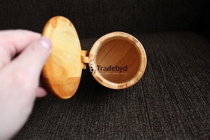 Tasse en bois large pour le thé, le café ou le cacao par Tradebyd - Product Image 6