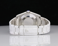 Nouveau Diamant Moissanite Carré en Acier Inoxydable de Haute Qualité, Clarté VVS, Style Fantaisie Givré, Cristal Antique de Laboratoire