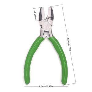 Alicates de mandíbula de nailon, Alicates de punta de acero al carbono para doblar joyas, alicates para abalorios, pulido, fabricación de joyas hechas a mano, herramientas artesanales - Product Image 2