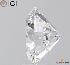 Diamante CVD cultivado en laboratorio de 5,50 quilates de gama alta corte redondo F Color VS1 claridad IGI CERTIFICADO piedra suelta para joyería de diseñador - Product Image 5