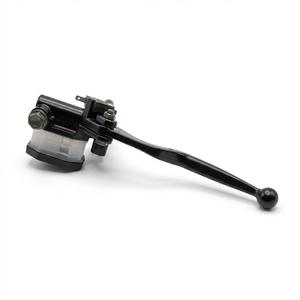 Maître-cylindre de frein hydraulique avant et levier de frein pour <span class=keywords><strong>moto</strong></span> MS/QR GN125 7/8" 22mm - Droit - Noir - Garantie <span class=keywords><strong>3</strong></span> ans - Product Image 2