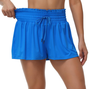 Jupe de sport en gros pour yoga, tennis, golf, entraînement, taille haute, avec logo personnalisé, poches, en Spandex/Polyester, imprimée par transfert thermique - Product Image 2