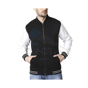 แจ็คเก็ตวาร์ซิตี้ผู้ชายแฟชั่นล่าสุด ตัดเย็บตามสั่ง คุณภาพพรีเมียม ทรงเข้ารูป เหมาะสำหรับฤดูหนาว คอตั้ง สไตล์โมเดิร์นสตรีท - Product Image 1