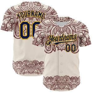 Vente en gros personnalisée, impression numérique par sublimation, maillot de baseball à mailles vierges, maillot de baseball en polyester pour adultes et professionnels - Product Image 1