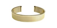 Bracelets de montre intelligents professionnels unisexes de luxe FixoFlex 6051 en or, réglables, confortables, en acier inoxydable, souples, 20 22 mm