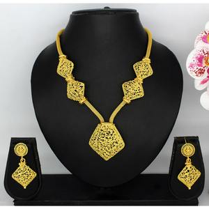 Mode européenne traditionnelle collier pendentif ensemble Dubai plaqué or alliage bijoux Islam thème inspiré Style traditionnel africain - Product Image 2