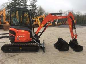 Meilleure vente pour Kubota 5 tonnes Mini pelle sur chenilles Machine de construction polyvalente Divers poids de fonctionnement Roulement de moteur - Product Image 4