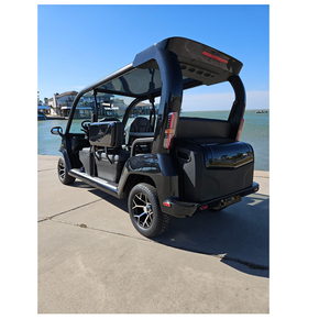 Voiturette de golf électrique 6 places 205ah couleur noire, best-seller - Product Image 2