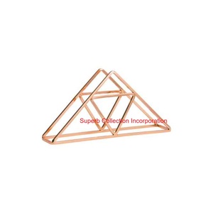 Modern Rustic Wooden Napkin <b>Holder</b> With Metal Wire Stand For Dining Table <b>Kitchen</b> <b>Tissue</b> Dispenser For Home Restaurant - Product Image 4