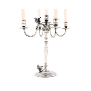 เชิงเทียนอลูมิเนียมทันสมัยขายดีประดับโต๊ะสำหรับงานอีเวนต์ของขวัญสุดหรูพร้อมผิวขัดเงาสำหรับส่งออก - Product Image 3