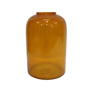 Vase à fleurs en verre de couleur verte pour la maison et les hôtels Vases à fleurs en verre décoratifs de table faits à la main en vrac - Product Image 6