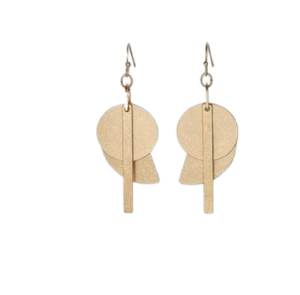 Aro Europa y Jaipur artesanía latón oxidado brillo Arco Iris-color cristal piedra pendientes joyería para mujeres de Idaho - Product Image 1