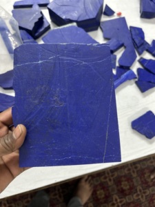 Collier en lapis-lazuli brut 100% naturel, pierres précieuses en vrac pour la fabrication de bijoux de guérison personnalisés, prix de gros - Product Image 6