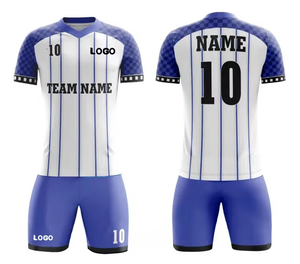 เสื้อเจอร์ซีย์ใส่เล่นฟุตบอลสำหรับผู้ชายเสื้อกีฬาสีพื้นแห้งเร็วระบายอากาศได้ดี - Product Image 4