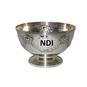 Offre Spéciale brillant poli forme personnalisée stockage des aliments bol à fruits fait à la main décoratif alimentaire Dessert servant bol profond en métal - Product Image 1