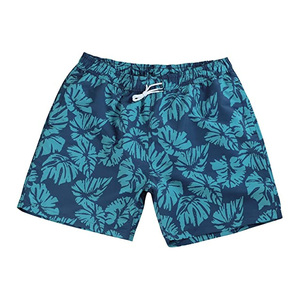 <b>Men's</b> Custom Summer Beach <b>Swim</b> <b>Shorts</b> Quick Dry Breathable Elastic Waist Polyester Jogging Gear 5 Inch Inseam Printed Beach Wear - Product Image 1